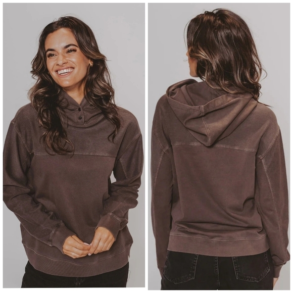 New NORMAL BRAND with Tags Hoodie and pant set in Graphite - Picture 12 of 13